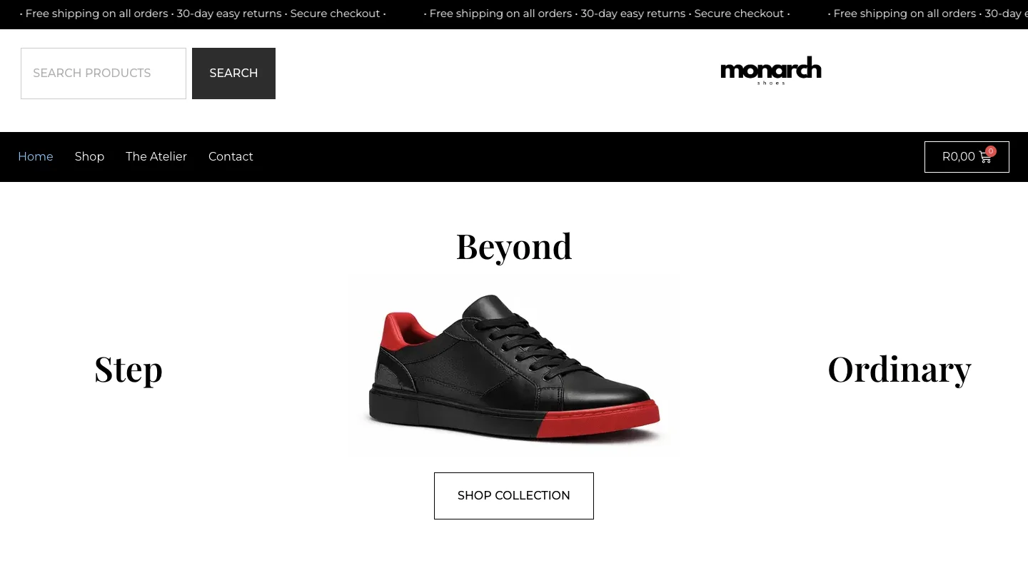 Monarch Sneakers project preview